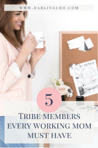 5 Tribe Members that Every Working Mom Must Have. Working moms need a solid support system, these 5 people are essential in the life of a working mom. 