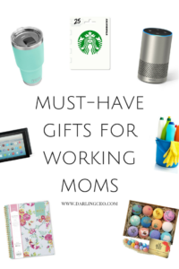 Must-have gifts for working moms. The very best gifts for busy working moms. Perfect for holidays, birthdays, and Christmas. 