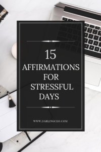 Having a stressful day? Add these affirmations for stressful days to your toolkit. Use them on bad days to ground yourself and focus your mindset.